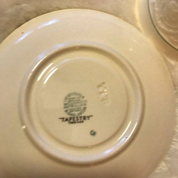 Wedgwood Patrician Tapestry cup & saucer - Picture 6 of 6